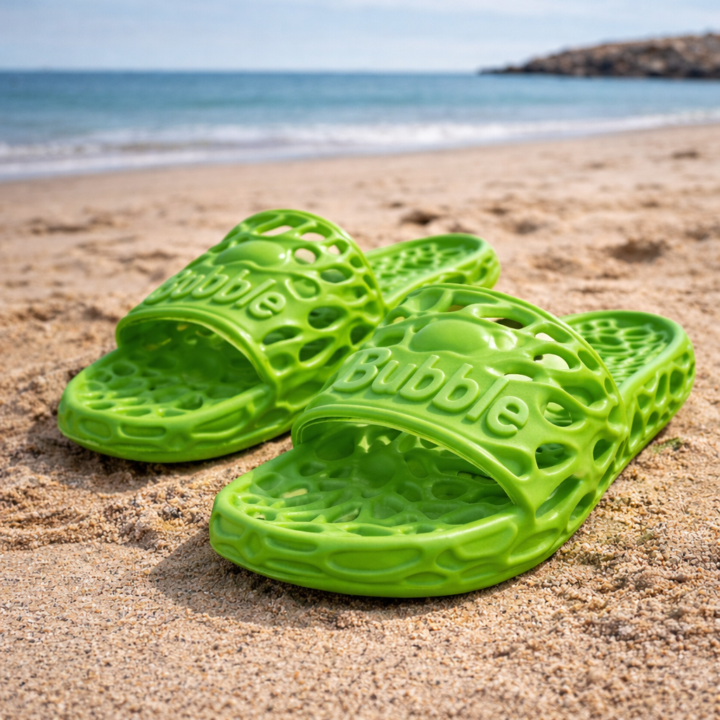 MOSHUN ENERGY™ — BUBBLE SLIDES (GREEN)