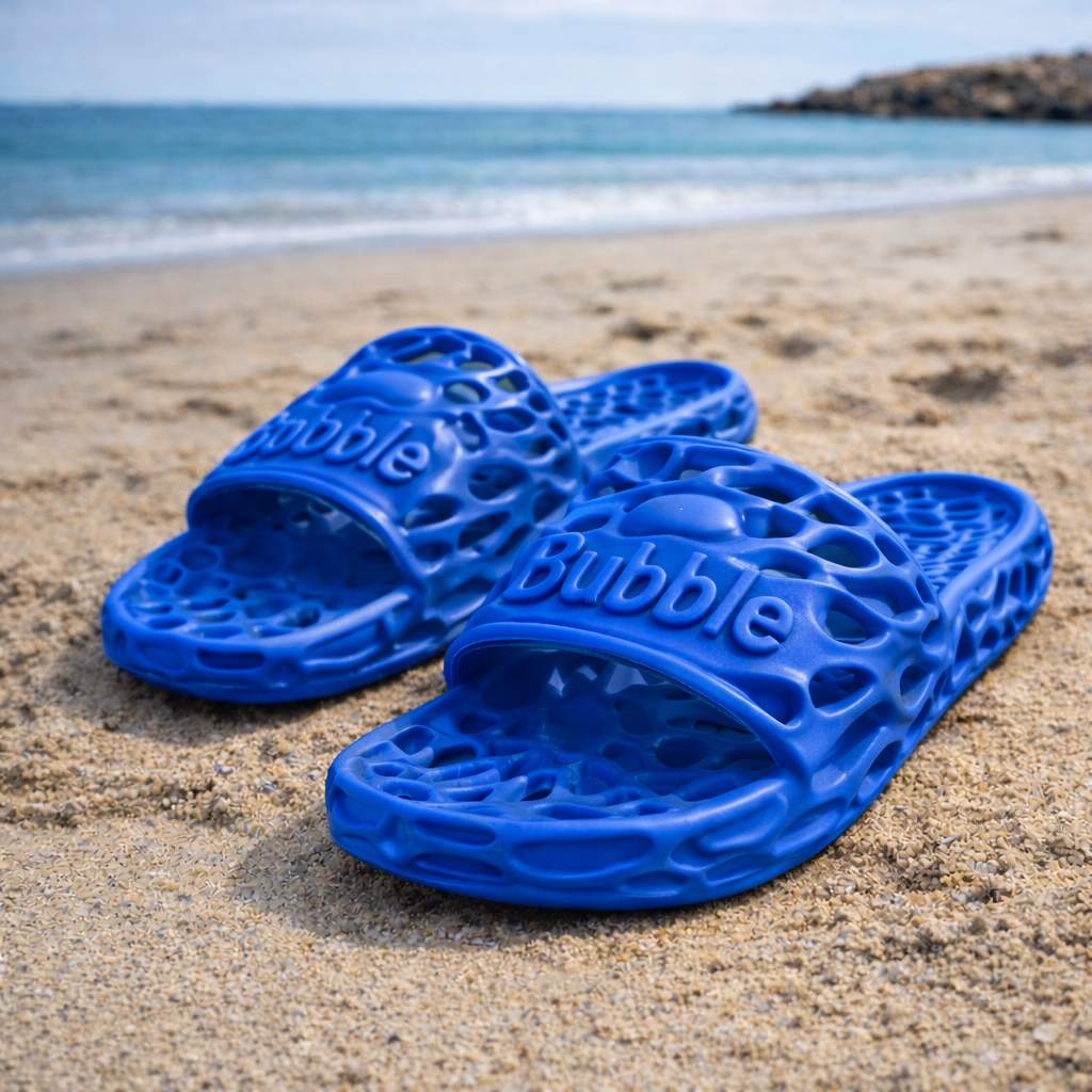 MOSHUN ENERGY™ — BUBBLE SLIDES (BLUE)
