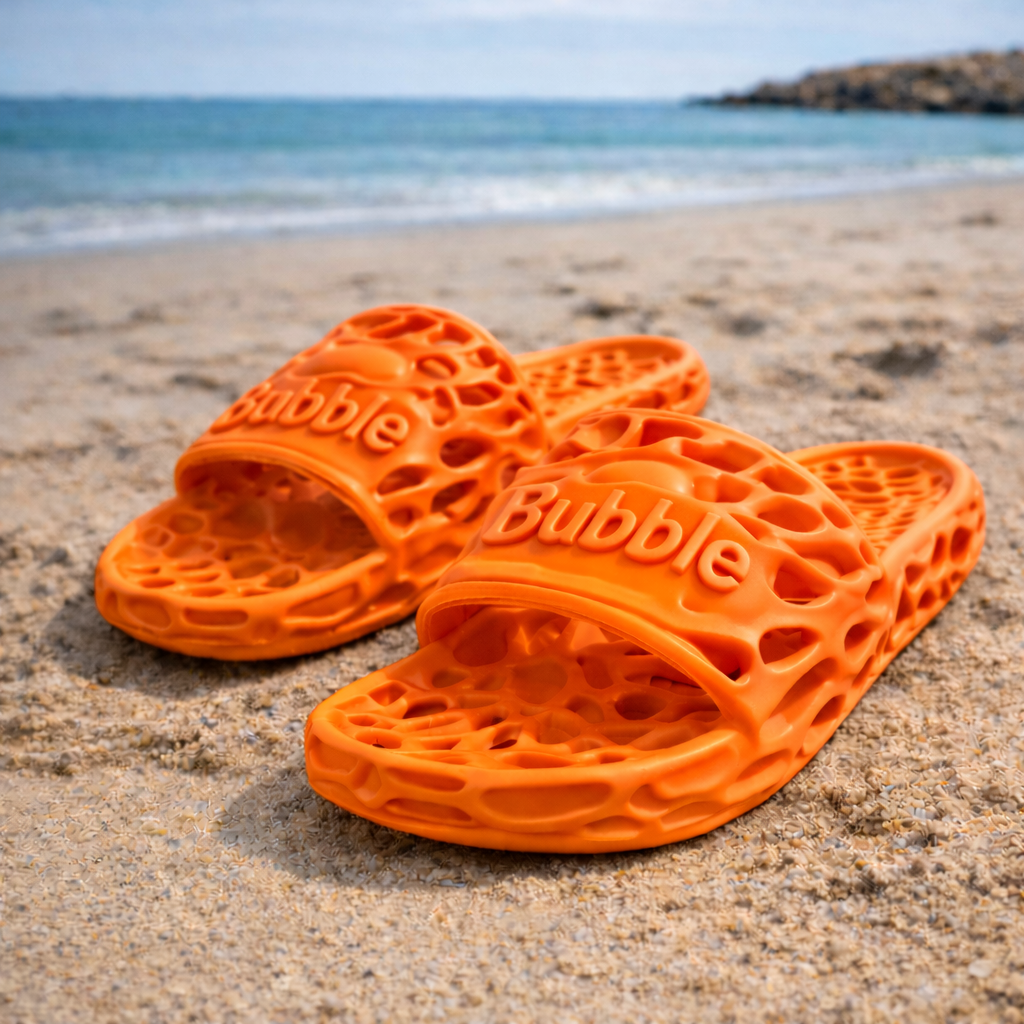 MOSHUN ENERGY™ — BUBBLE SLIDES (ORANGE)