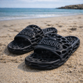 MOSHUN ENERGY™ — BUBBLE SLIDES (BLACK)