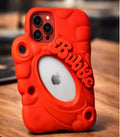 Bubble Protective Phone Case Red