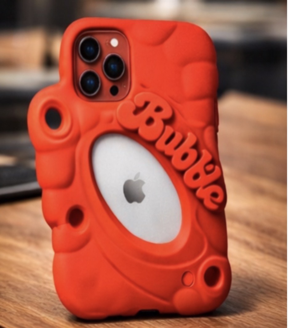 Bubble Protective Phone Case (Blue)