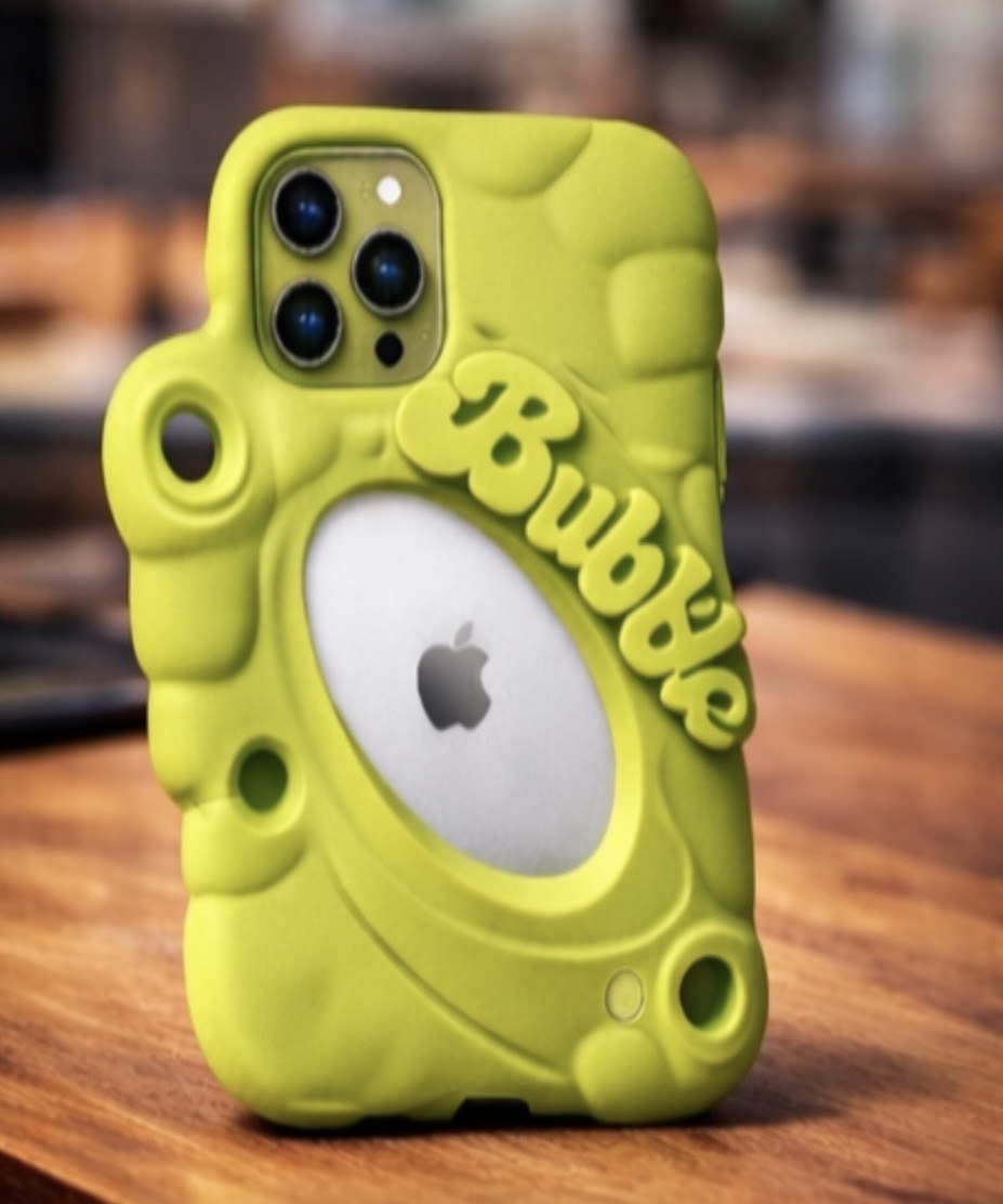 Bubble Protective Phone Case (Green)