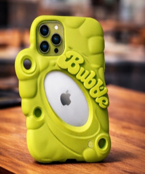 Bubble Protective Phone Case (Blue)