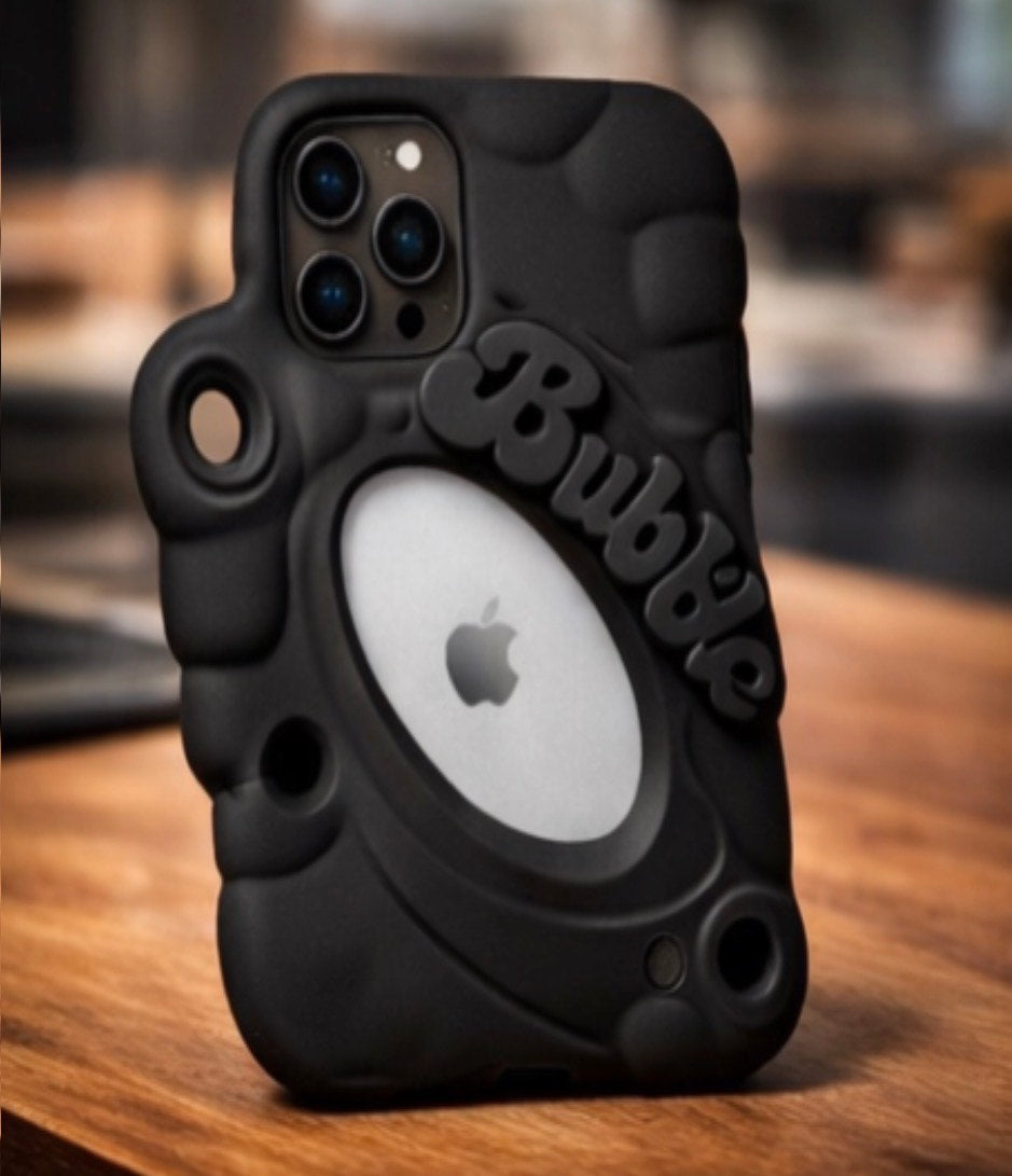 Bubble Protective Phone Case (Blue)