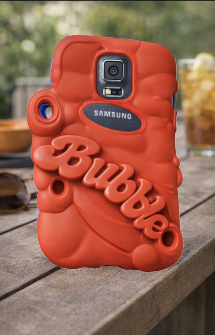 Bubble Protective Phone Case (Green) (Android)