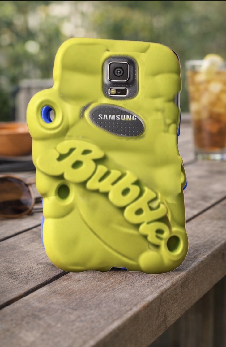 Bubble Protective Phone Case (Green) (Android)